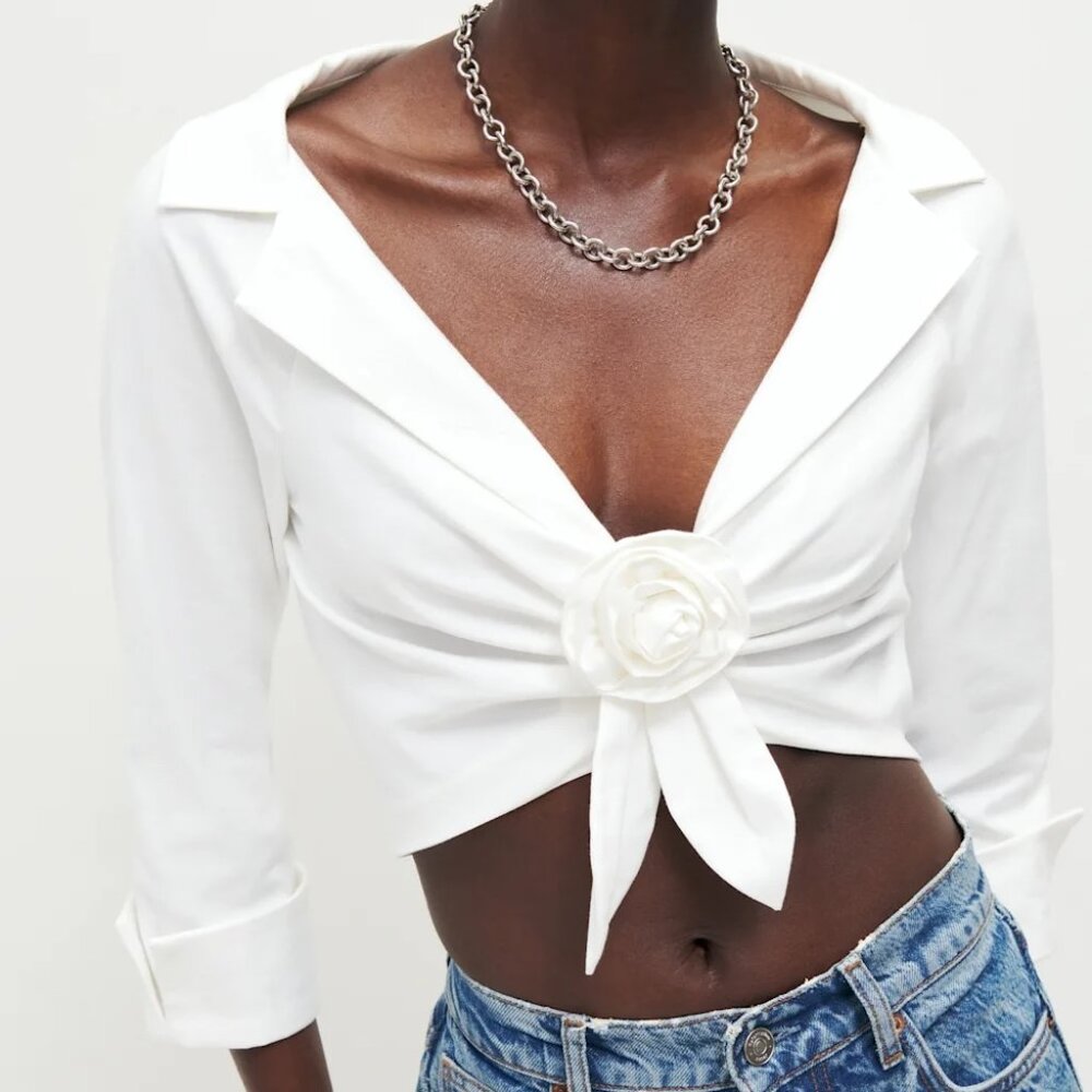 REFORMATION Karlie Top